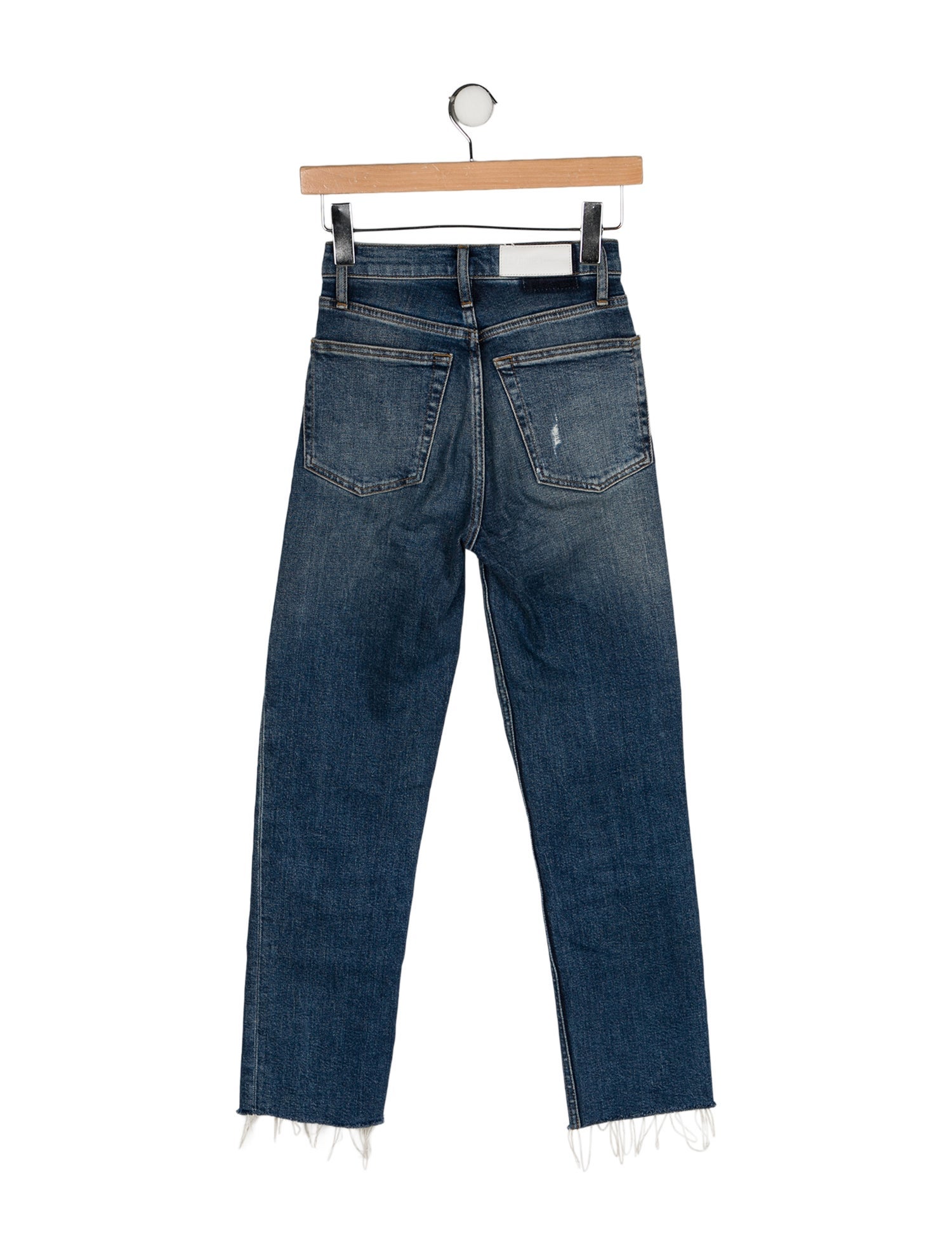 RE/DONE Mid-Rise Straight Leg Jeans