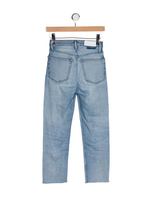 RE/DONE Mid-Rise Straight Leg Jeans