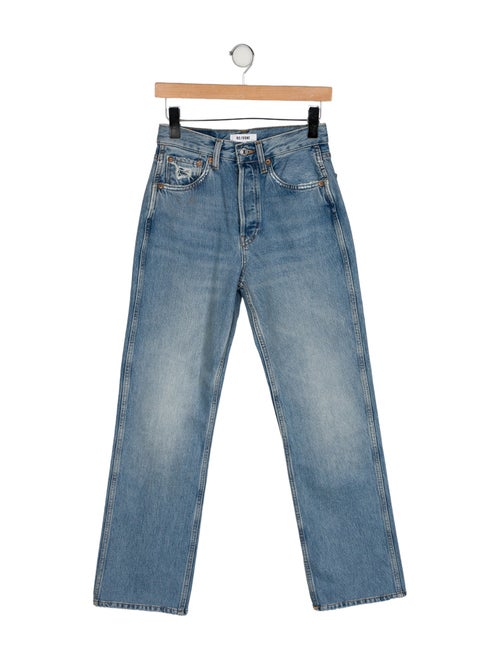 RE/DONE High-Rise Wide Leg Jeans