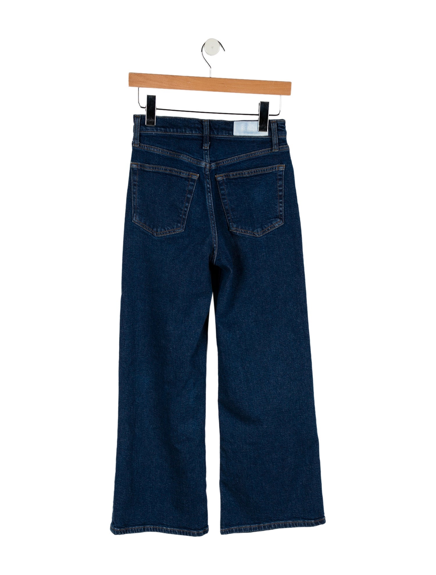 RE/DONE Mid-Rise Wide Leg Jeans