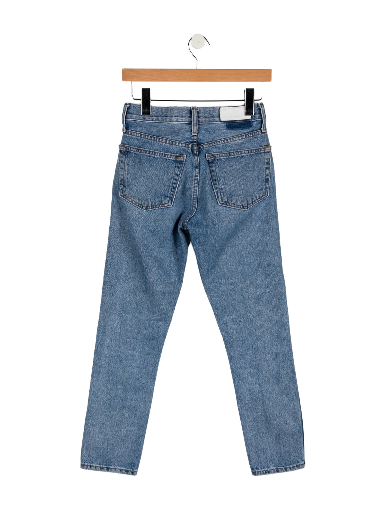 RE/DONE Mid-Rise Skinny Leg Jeans