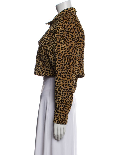 RE/DONE Animal Print Bolero