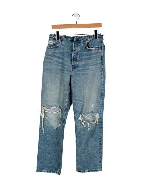 RE/DONE High-Rise Wide Leg Jeans