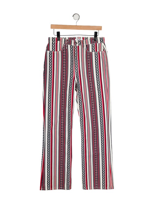 RE/DONE Striped Wide Leg Pants