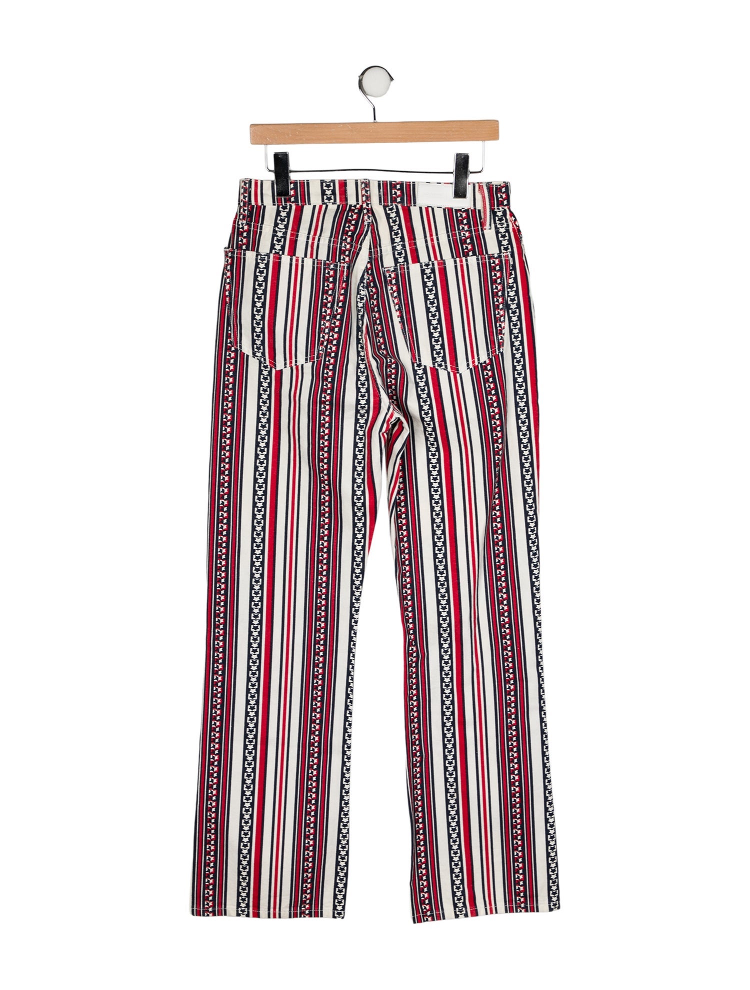 RE/DONE Striped Wide Leg Pants