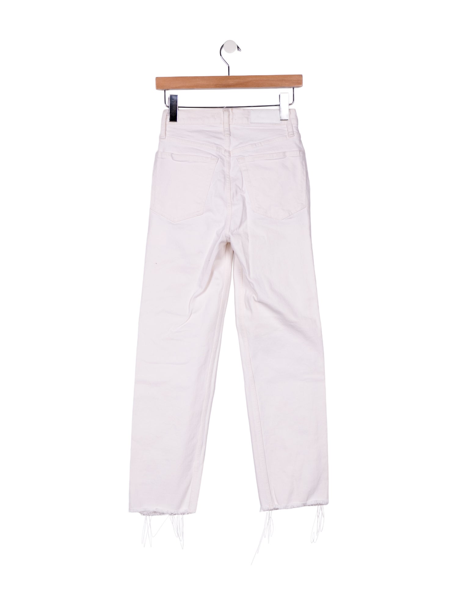 RE/DONE High-Rise Straight Leg Jeans