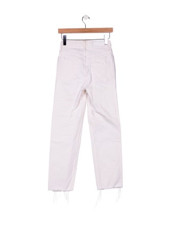 RE/DONE High-Rise Straight Leg Jeans