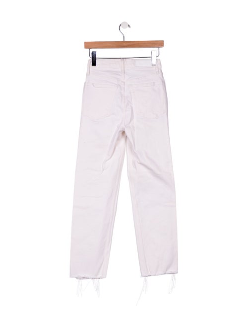 RE/DONE High-Rise Straight Leg Jeans