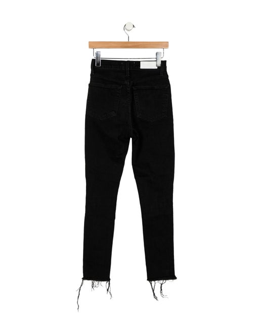 RE/DONE High-Rise Straight Leg Jeans