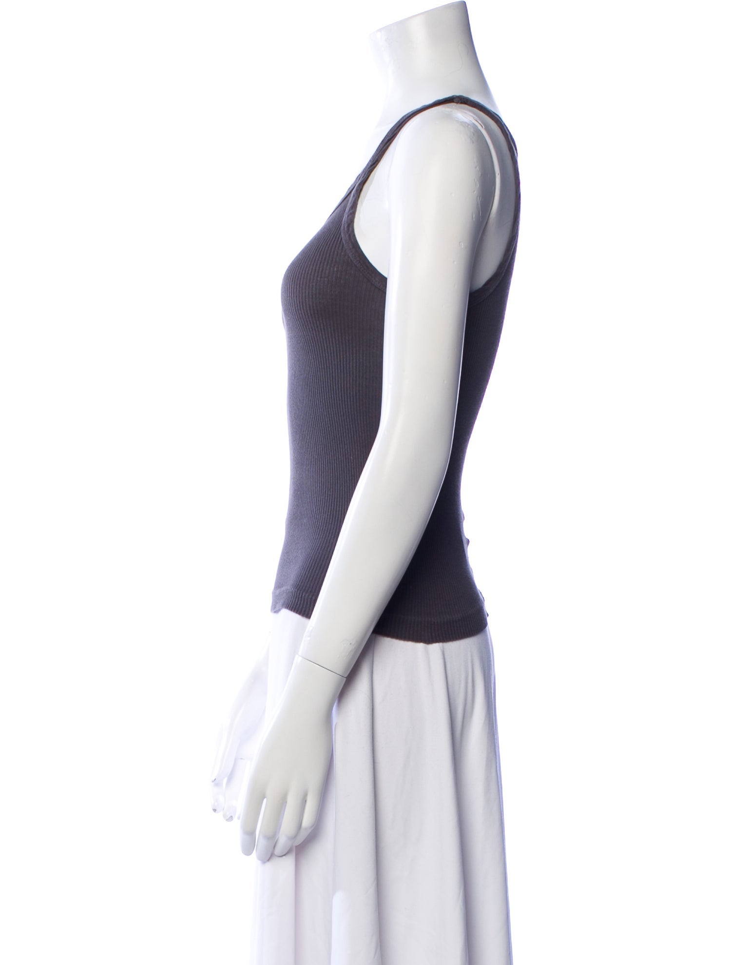 RE/DONE Scoop Neck Sleeveless Top