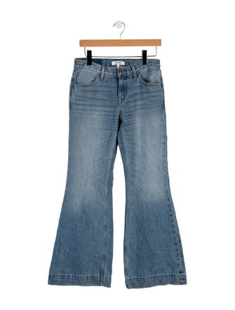 RE/DONE Mid-Rise Wide Leg Jeans