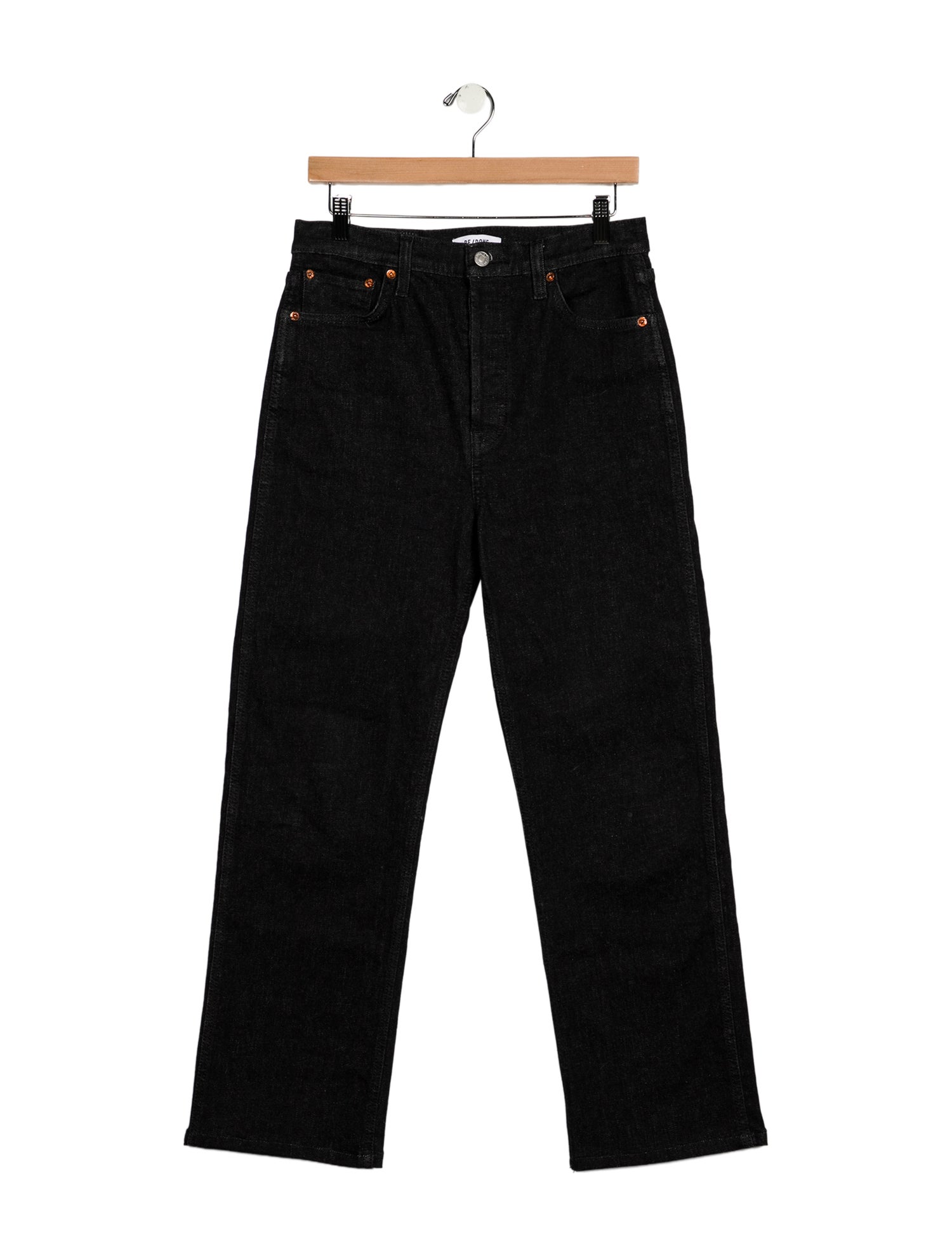 RE/DONE High-Rise Wide Leg Jeans