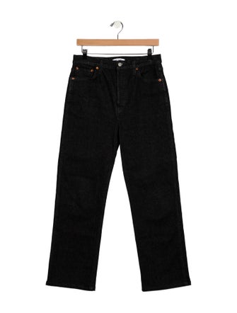 RE/DONE High-Rise Wide Leg Jeans