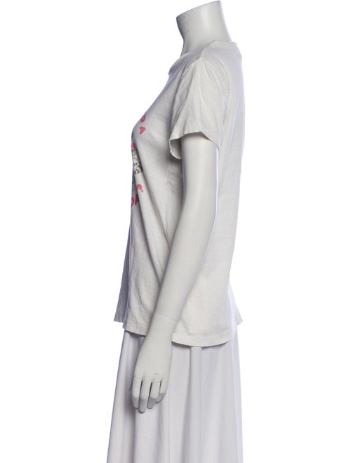 RE/DONE Graphic Print Crew Neck T-Shirt