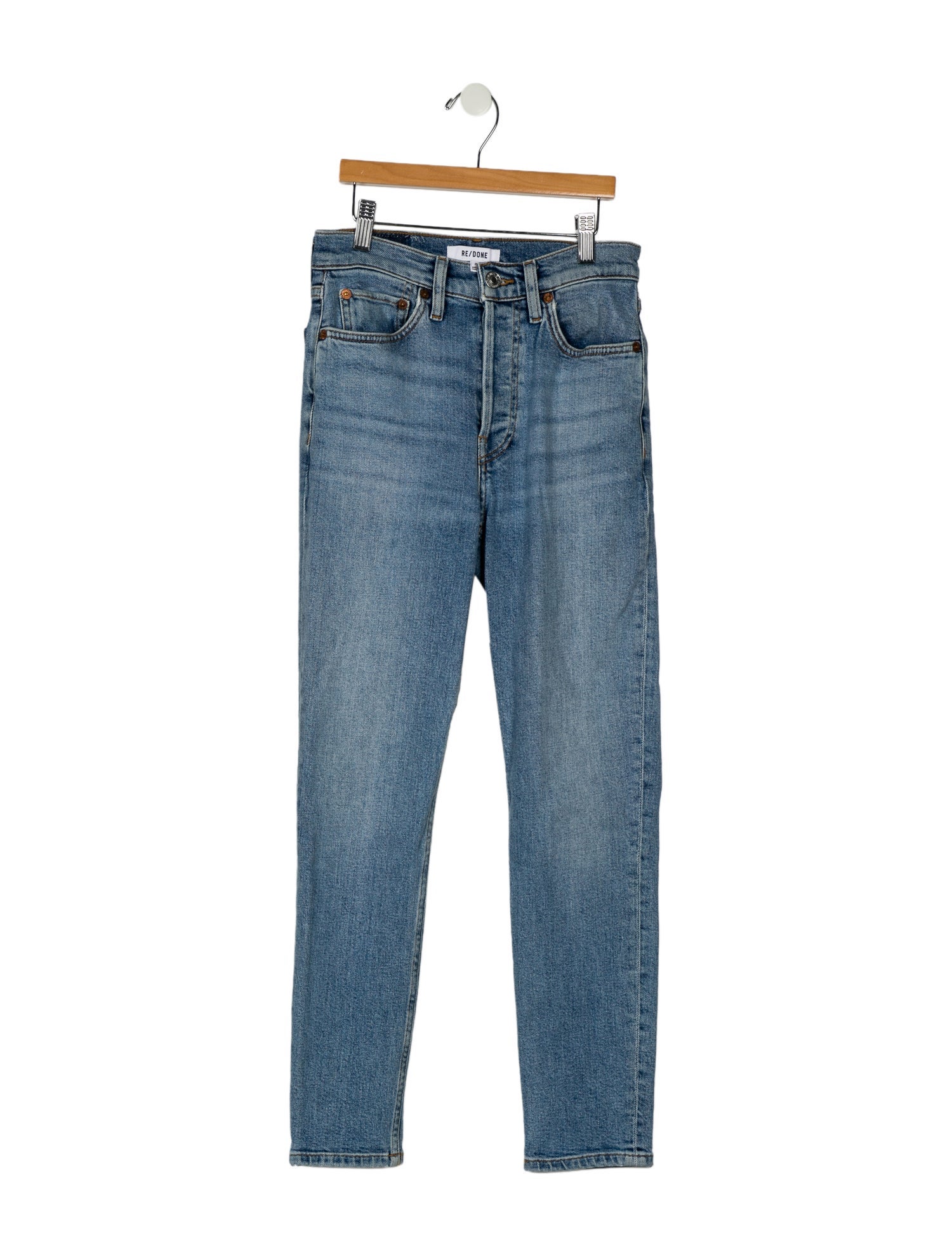 RE/DONE Mid-Rise Skinny Leg Jeans