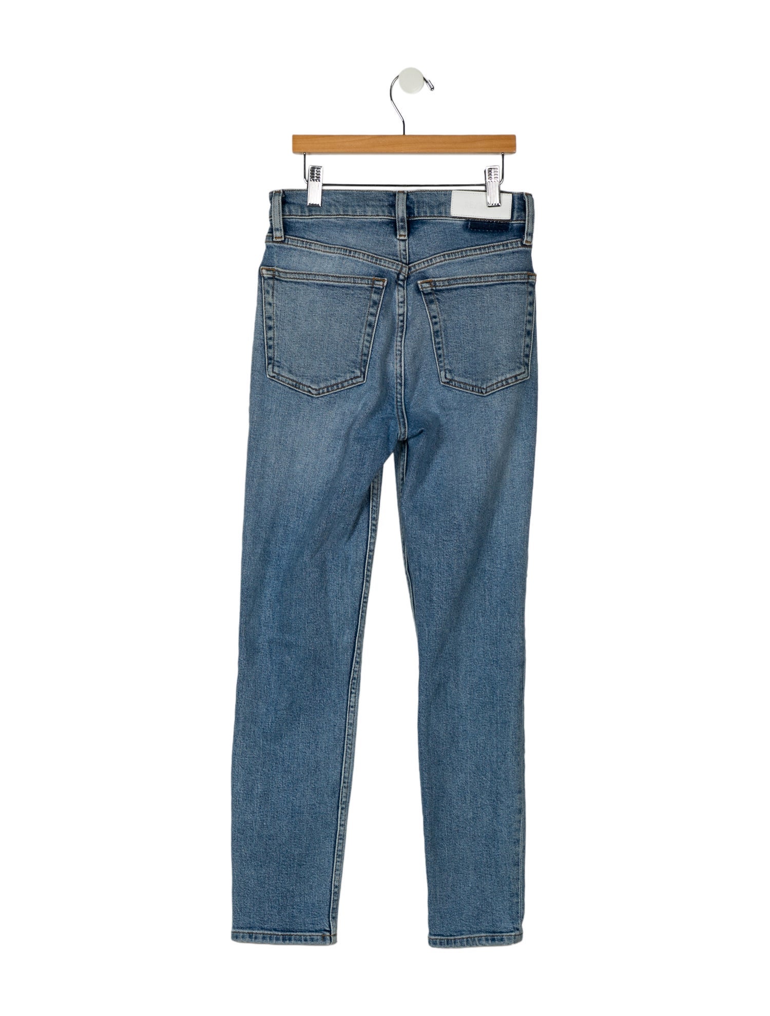 RE/DONE Mid-Rise Skinny Leg Jeans