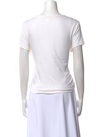 RE/DONE Graphic Print Scoop Neck T-Shirt