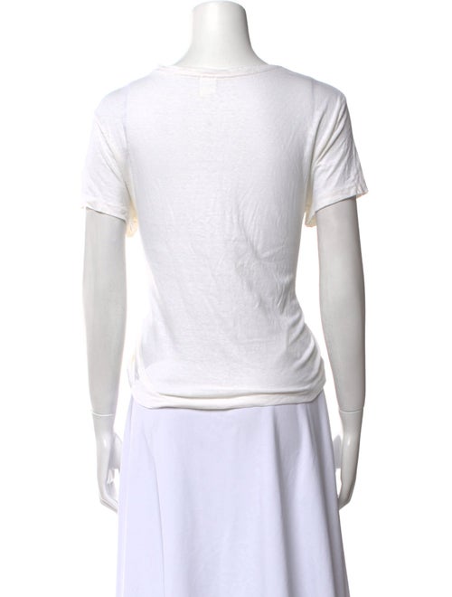 RE/DONE Graphic Print Scoop Neck T-Shirt