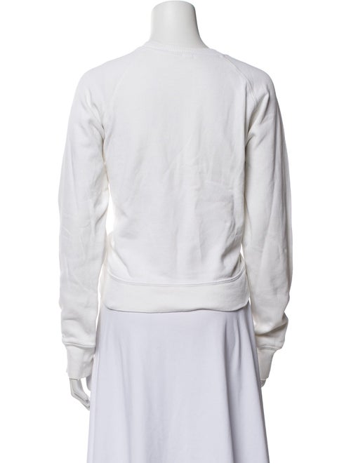 RE/DONE Graphic Print Crew Neck Sweatshirt