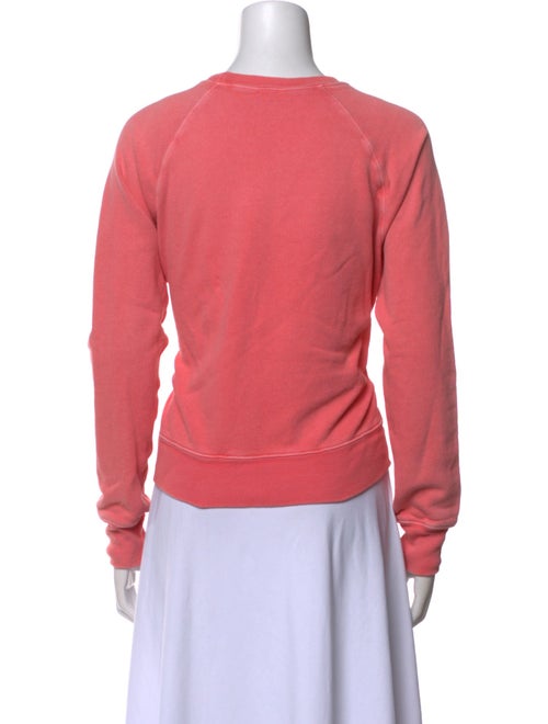 RE/DONE Graphic Print Crew Neck Sweatshirt