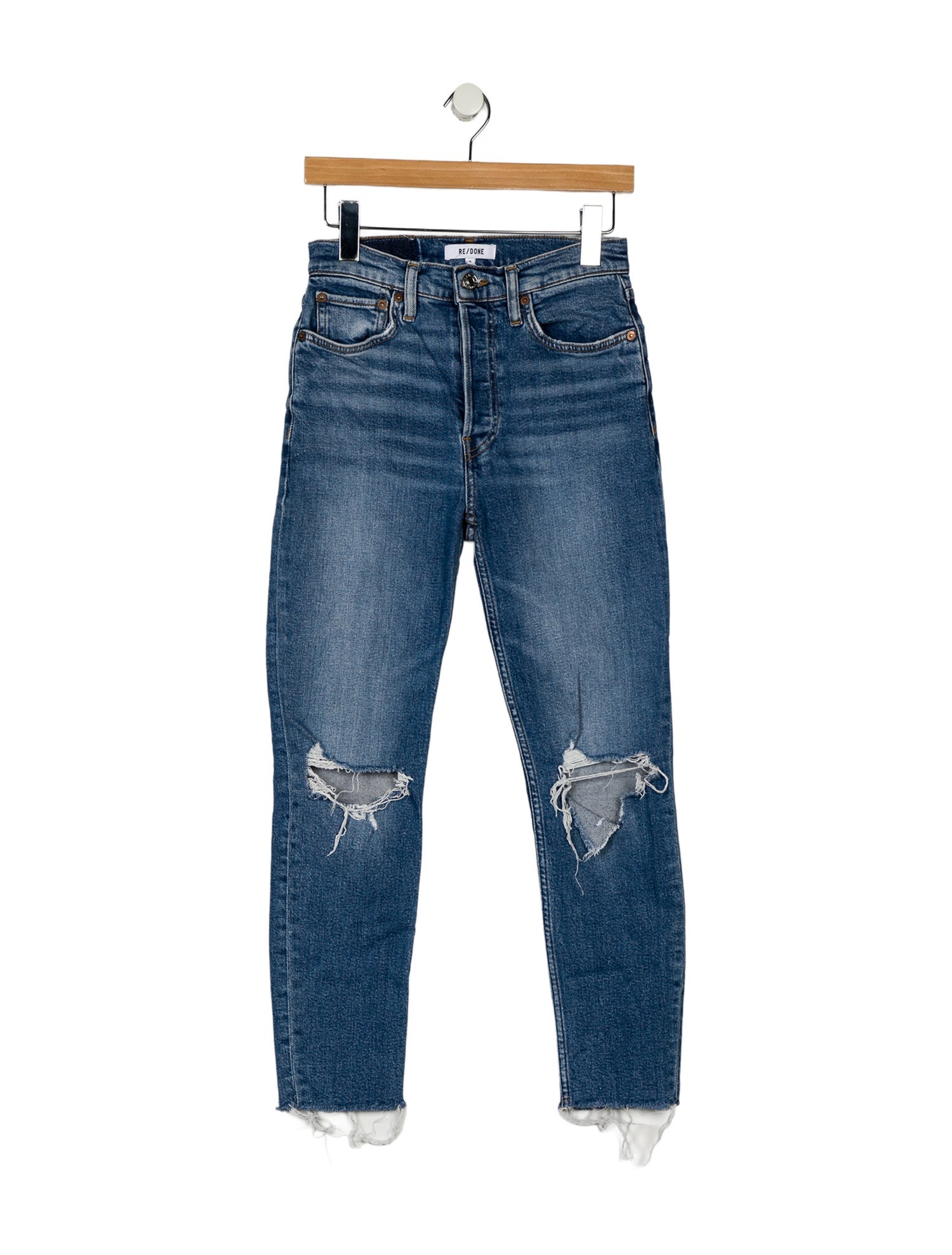 RE/DONE Mid-Rise Skinny Leg Jeans