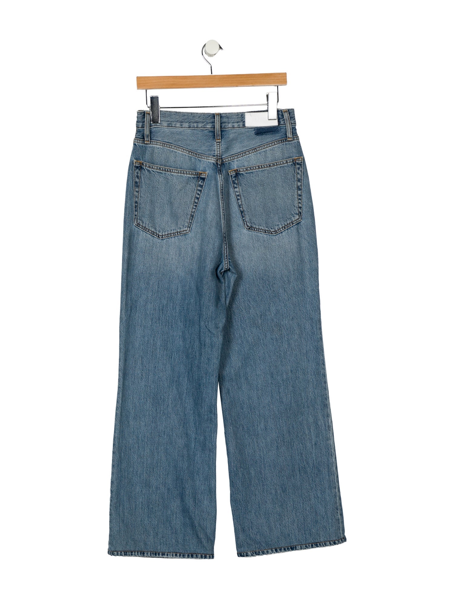 RE/DONE High-Rise Wide Leg Jeans