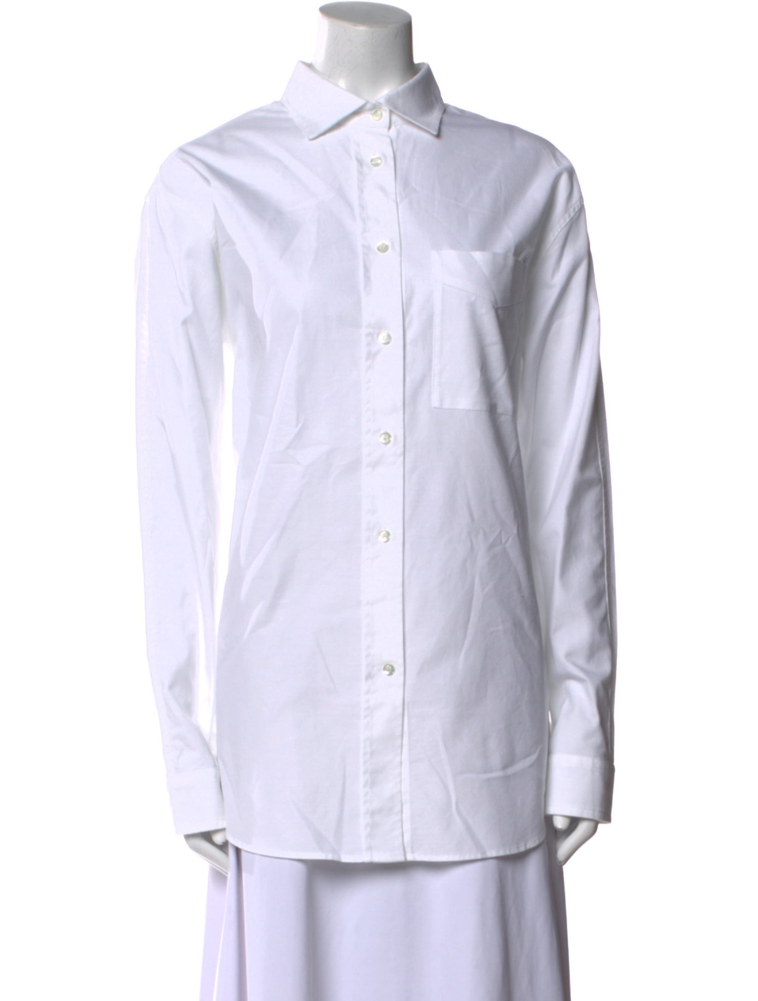 RE/DONE Long Sleeve Button-Up Top w/ Tags