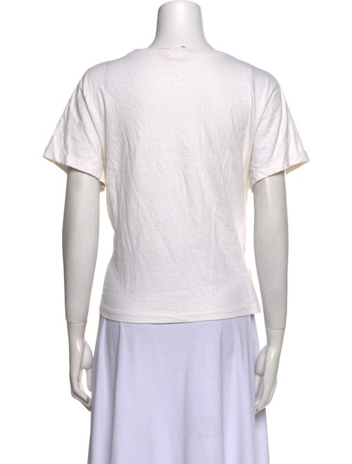 RE/DONE Graphic Print Scoop Neck T-Shirt