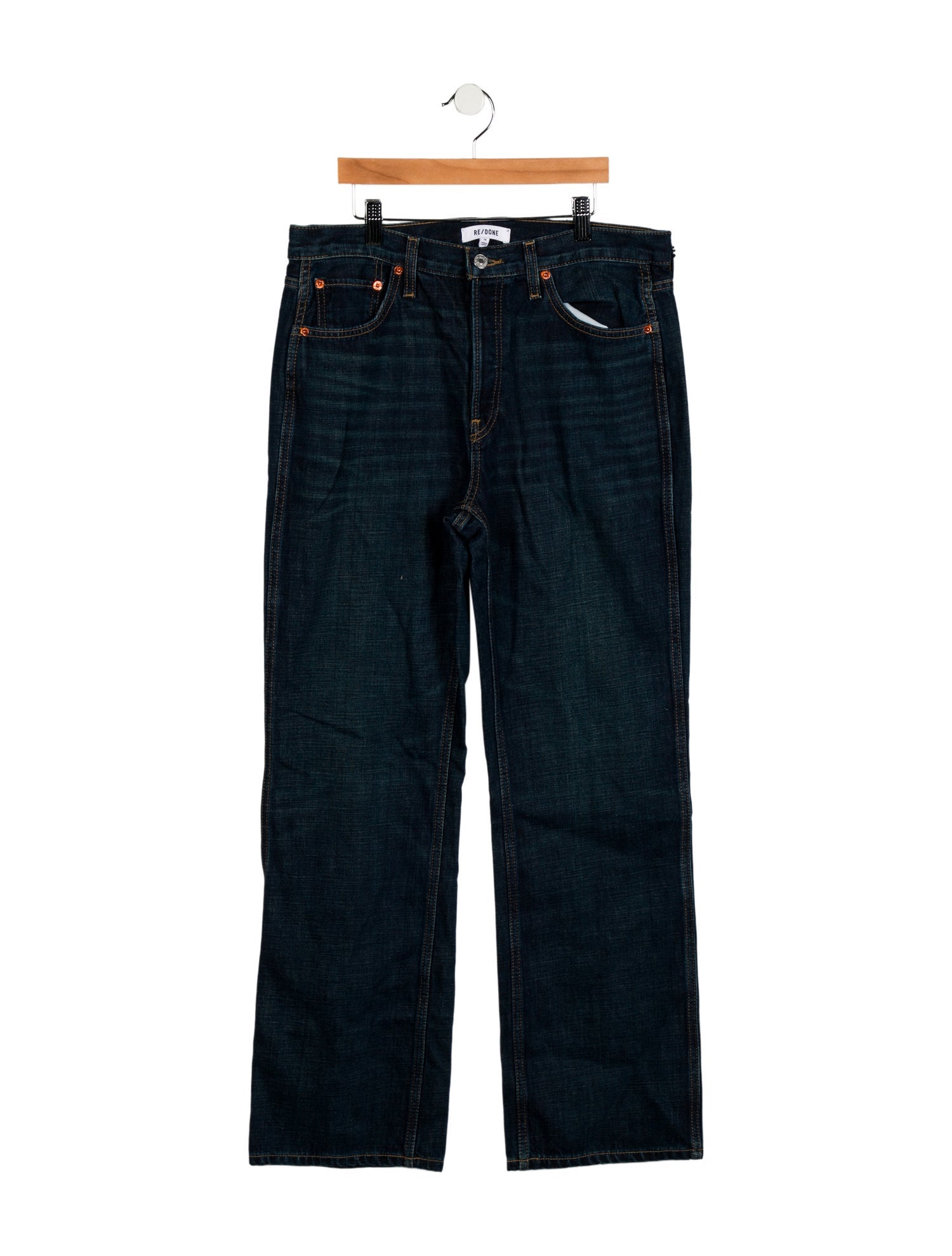 RE/DONE High-Rise Wide Leg Jeans