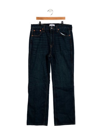 RE/DONE High-Rise Wide Leg Jeans