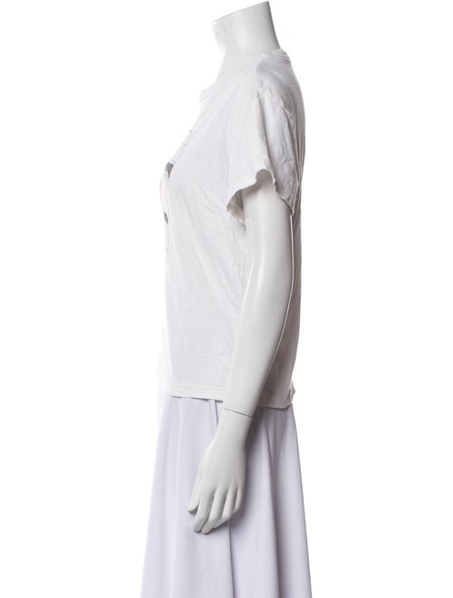 RE/DONE Graphic Print Crew Neck T-Shirt