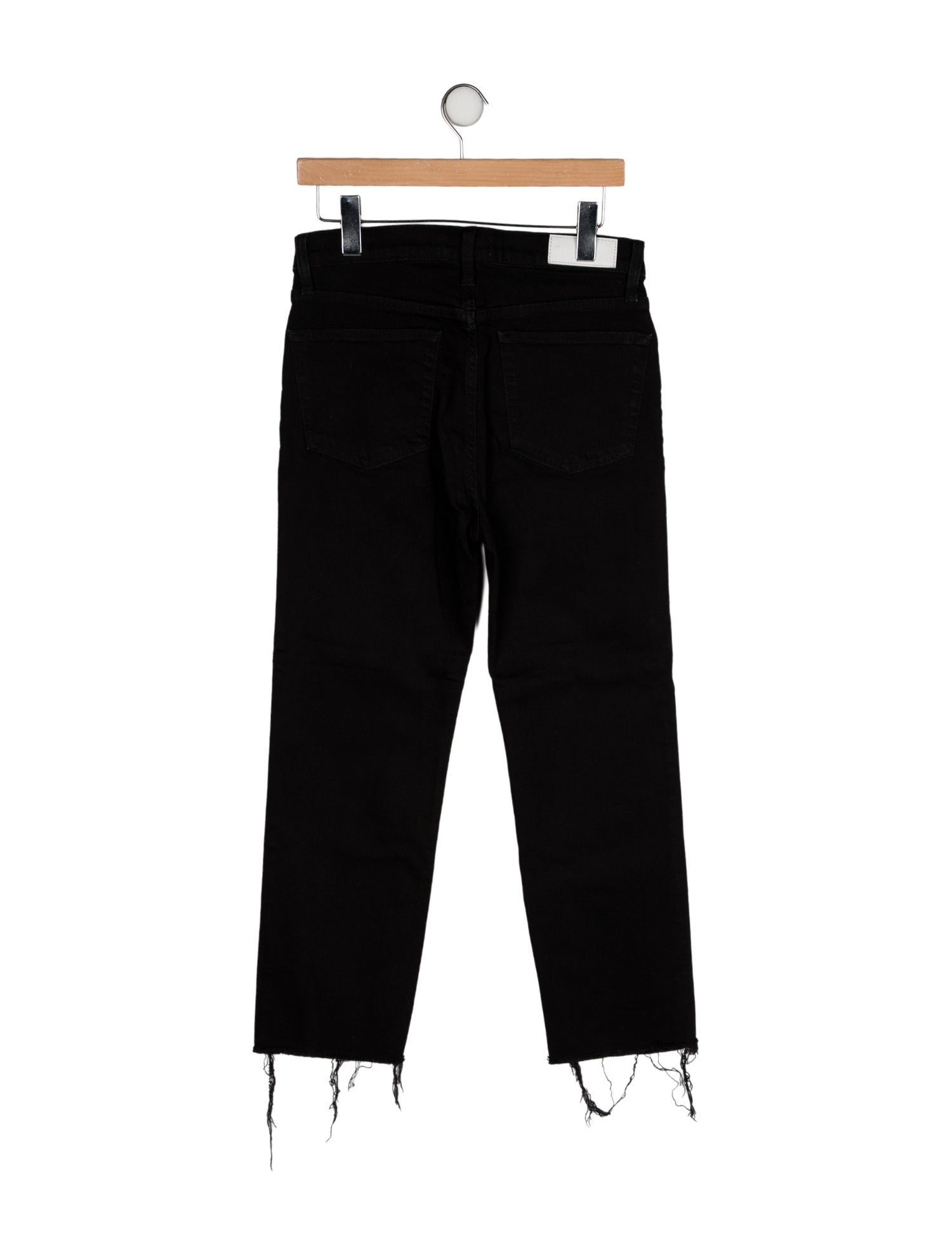 RE/DONE High-Rise Straight Leg Jeans