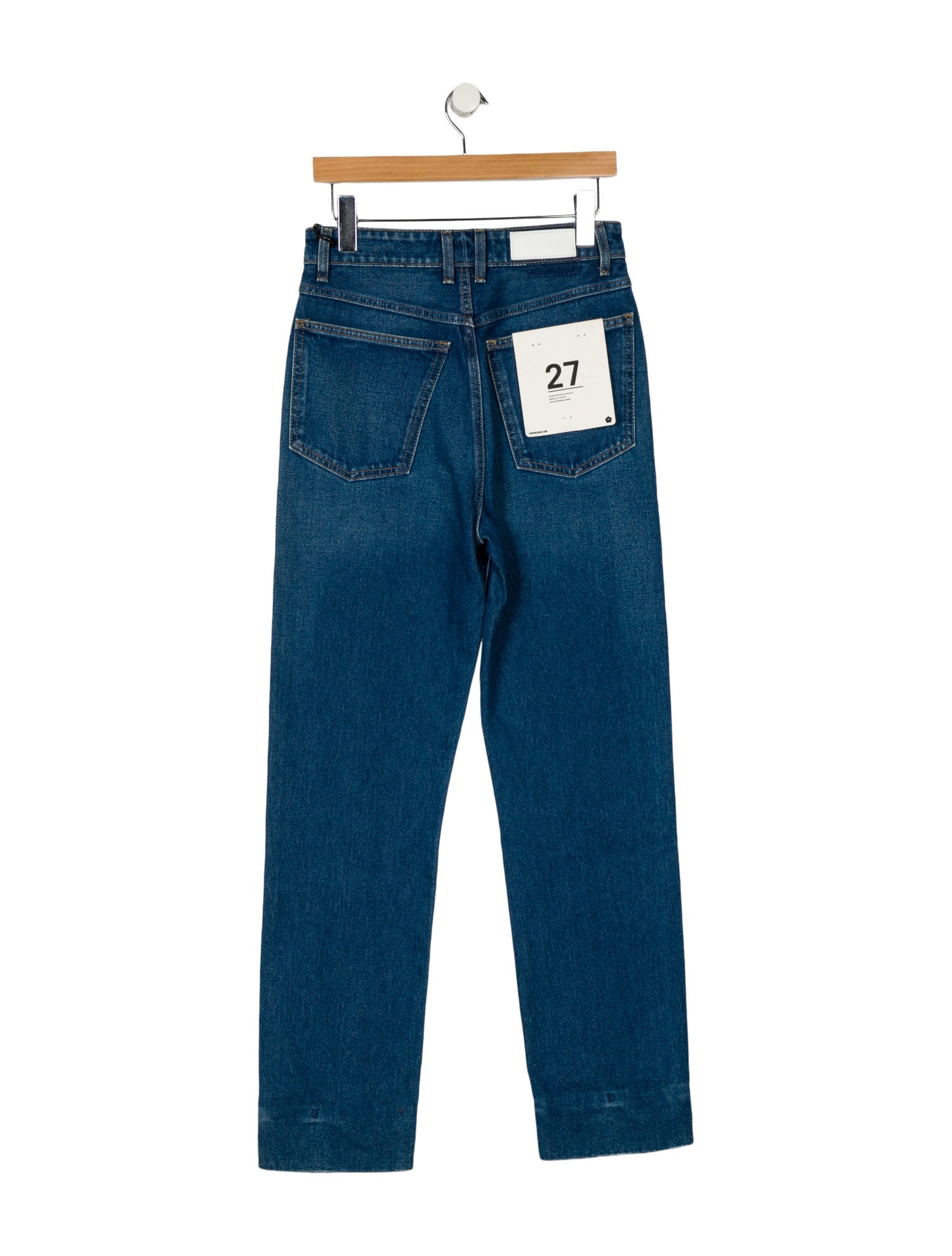 RE/DONE High-Rise Straight Leg Jeans w/ Tags