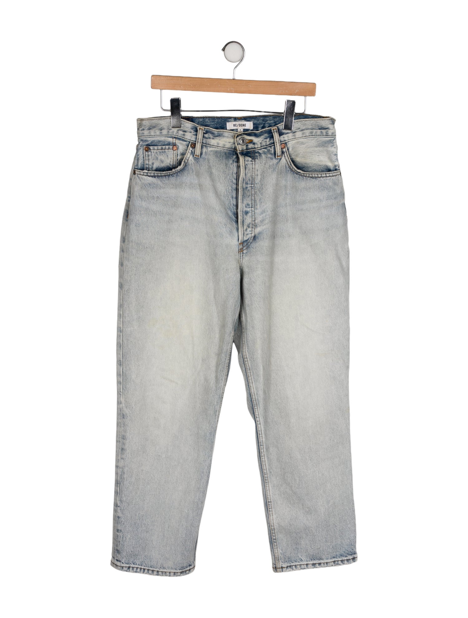 RE/DONE High-Rise Wide Leg Jeans