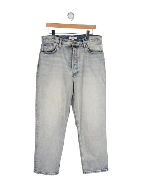 RE/DONE High-Rise Wide Leg Jeans