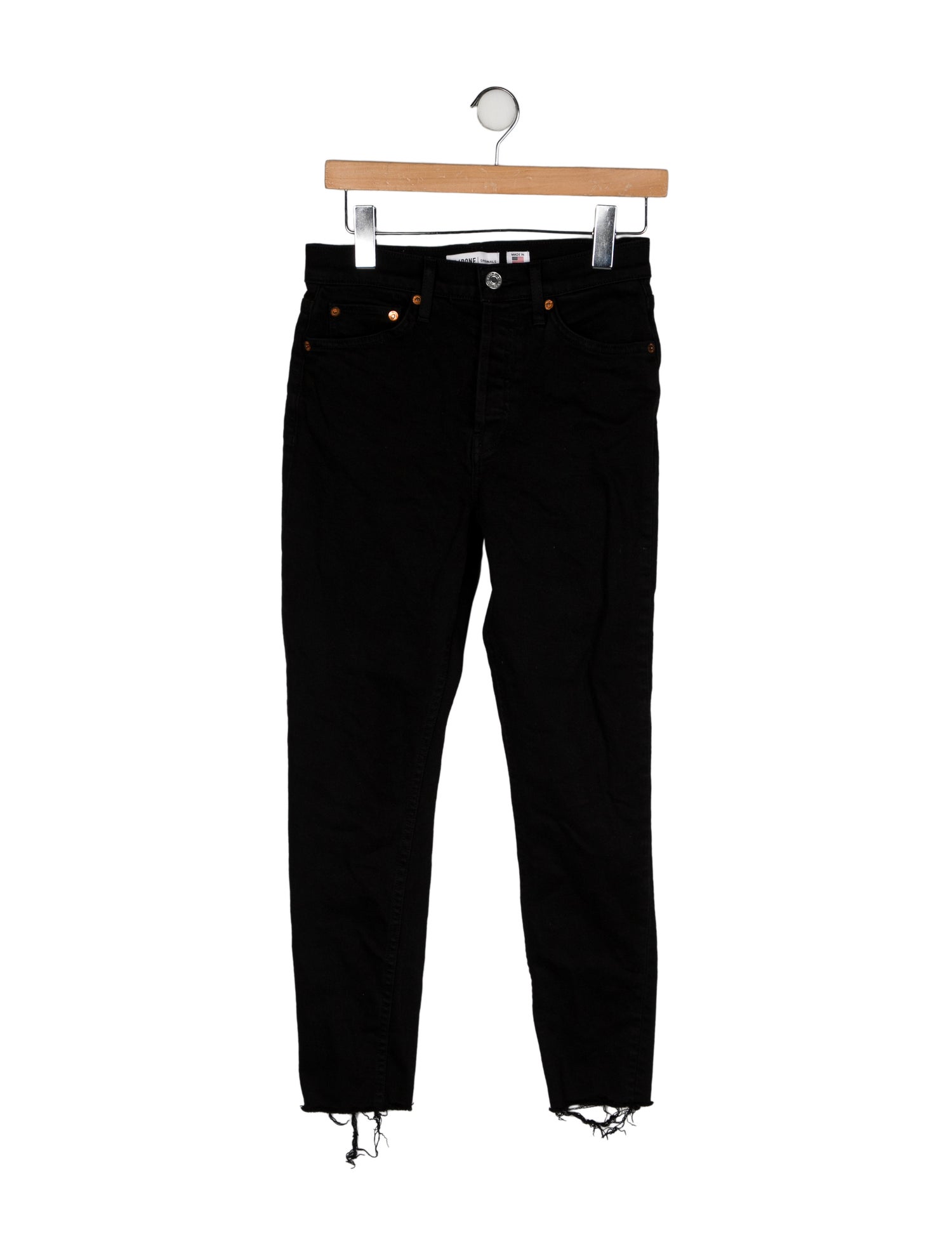 RE/DONE High-Rise Skinny Leg Jeans