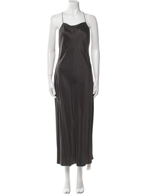 RE/DONE Silk Midi Length Dress