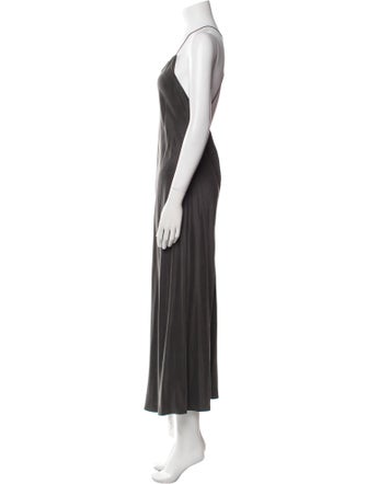 RE/DONE Silk Midi Length Dress