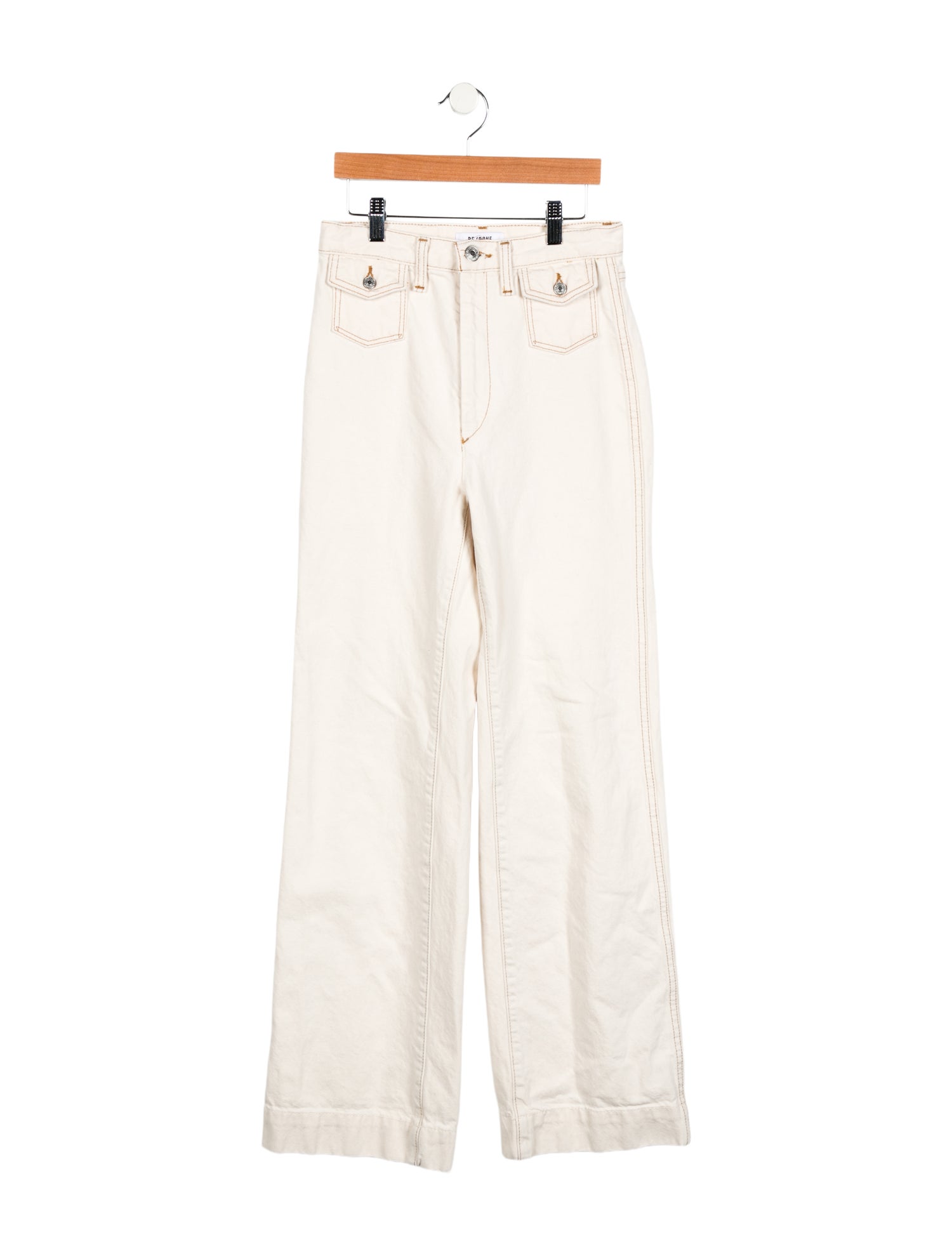 RE/DONE High-Rise Wide Leg Jeans