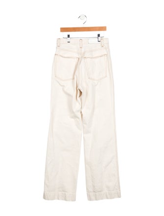 RE/DONE High-Rise Wide Leg Jeans
