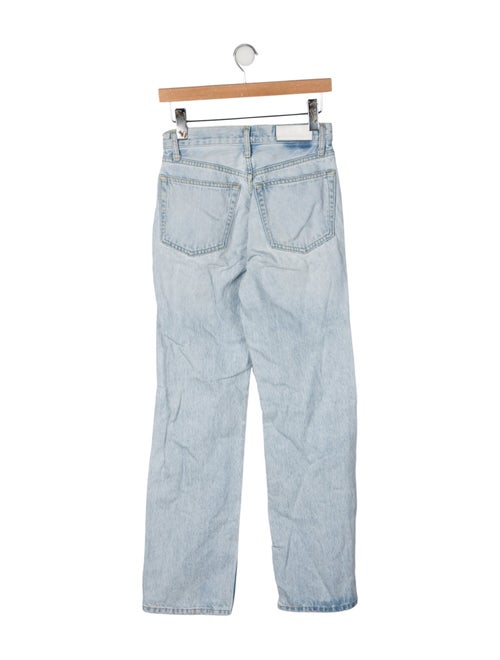 RE/DONE Mid-Rise Straight Leg Jeans
