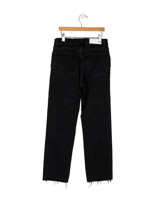 RE/DONE Mid-Rise Straight Leg Jeans