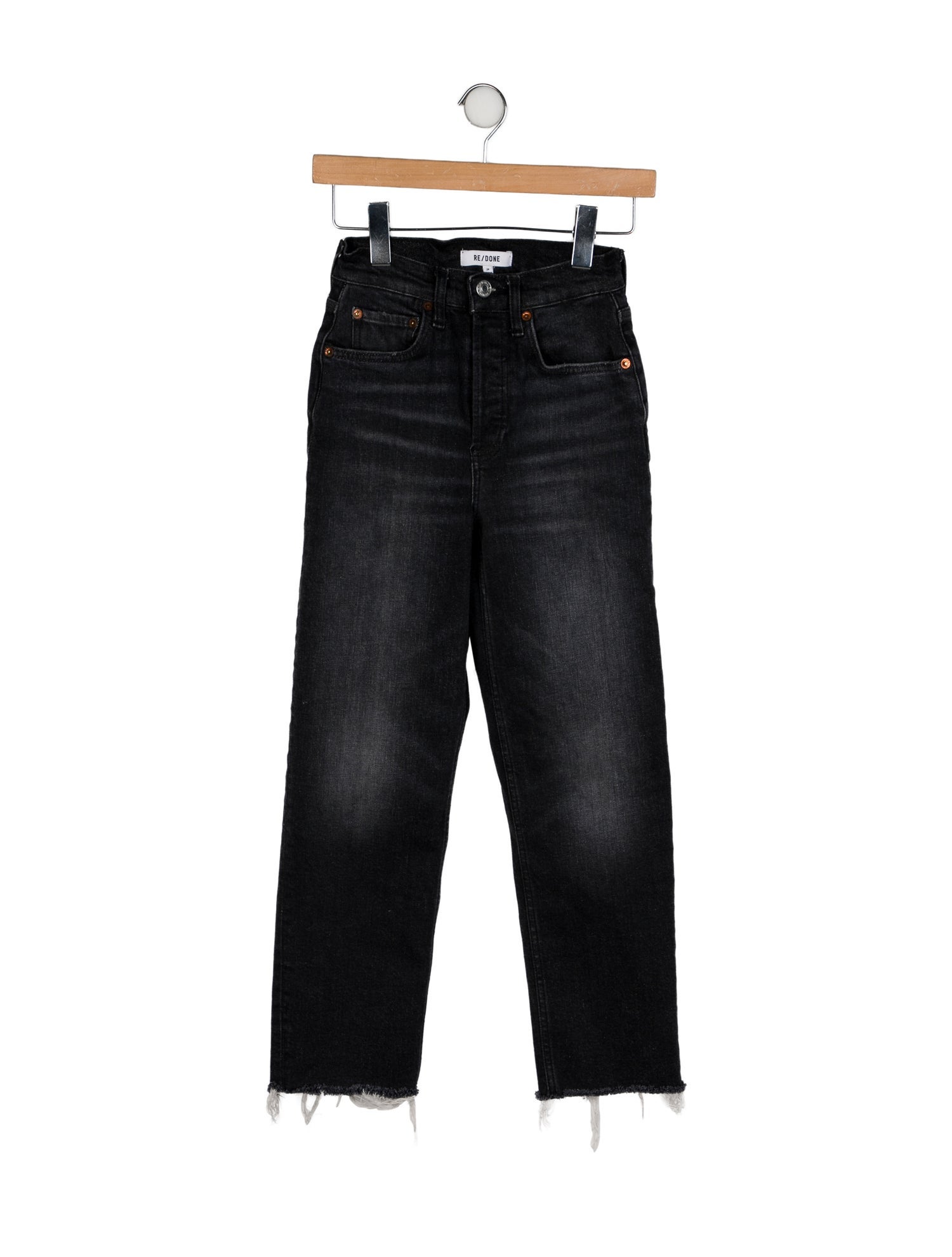 RE/DONE Mid-Rise Straight Leg Jeans