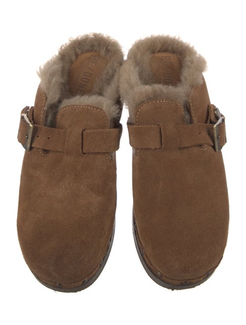 RE/DONE Suede Mules