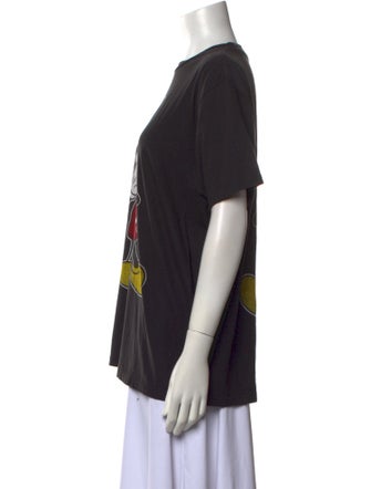 RE/DONE Graphic Print Crew Neck T-Shirt