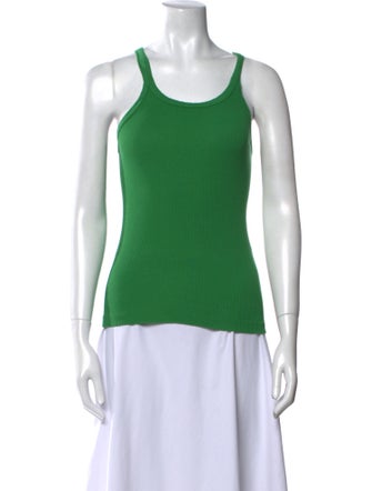 RE/DONE Scoop Neck Sleeveless Top