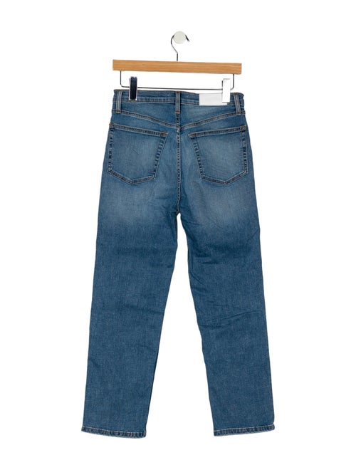 RE/DONE Mid-Rise Straight Leg Jeans