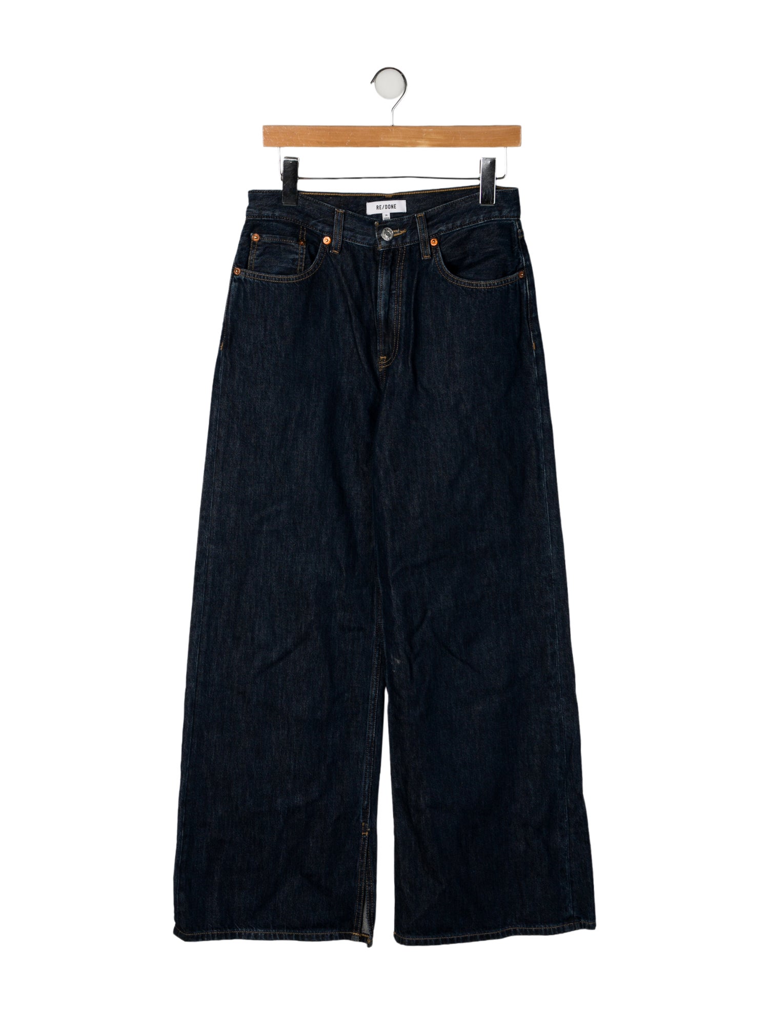 RE/DONE High-Rise Wide Leg Jeans