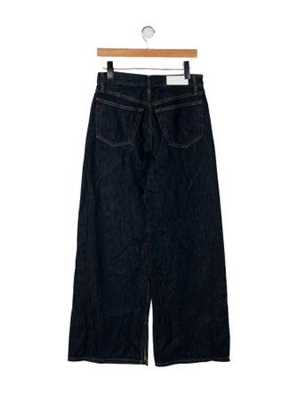 RE/DONE High-Rise Wide Leg Jeans