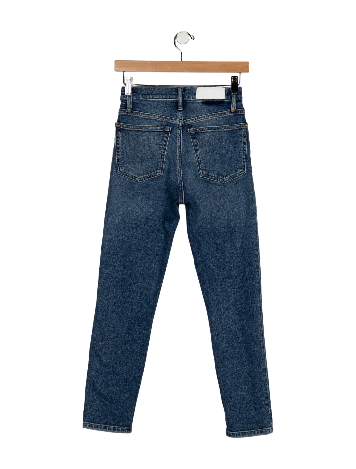 RE/DONE Mid-Rise Skinny Leg Jeans